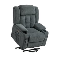 Maelle Electric Heated Massage Recliner Armchair